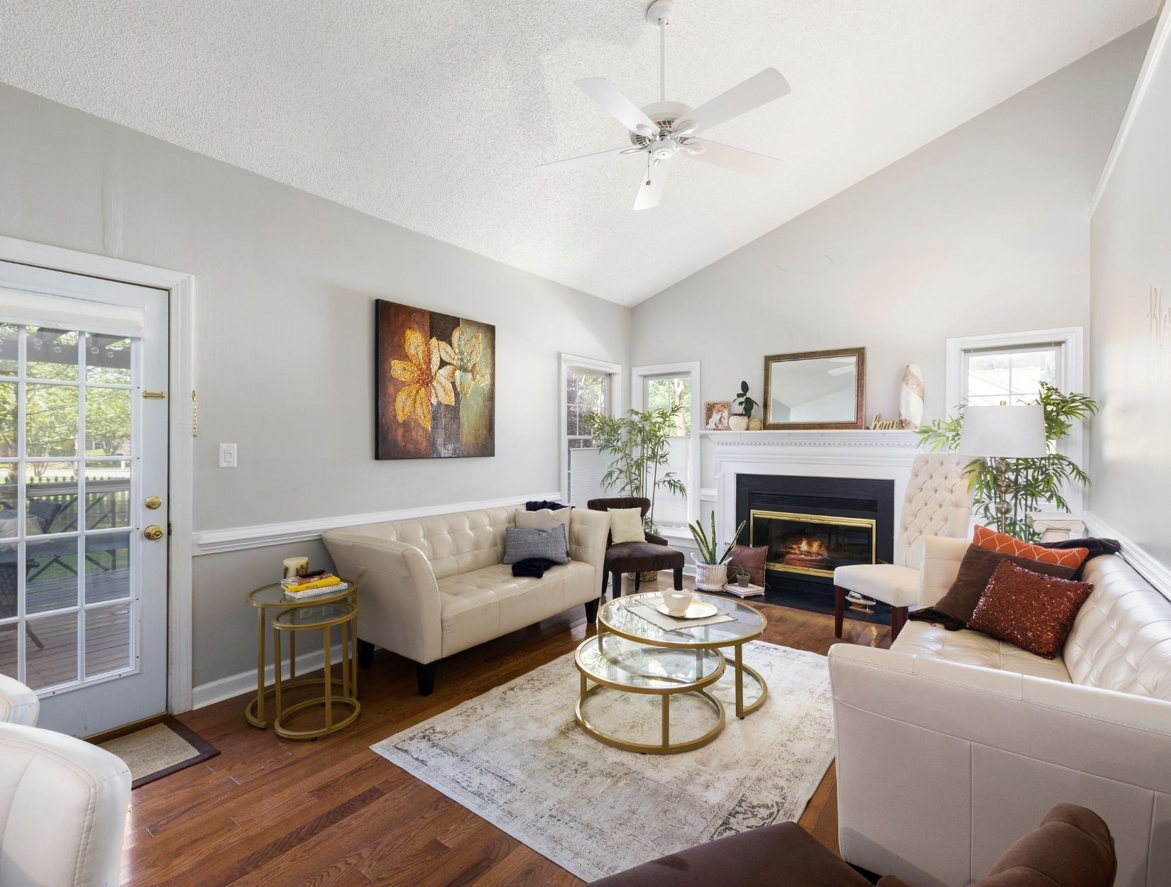 Are bathrooms sanitized thoroughly during cleaning?